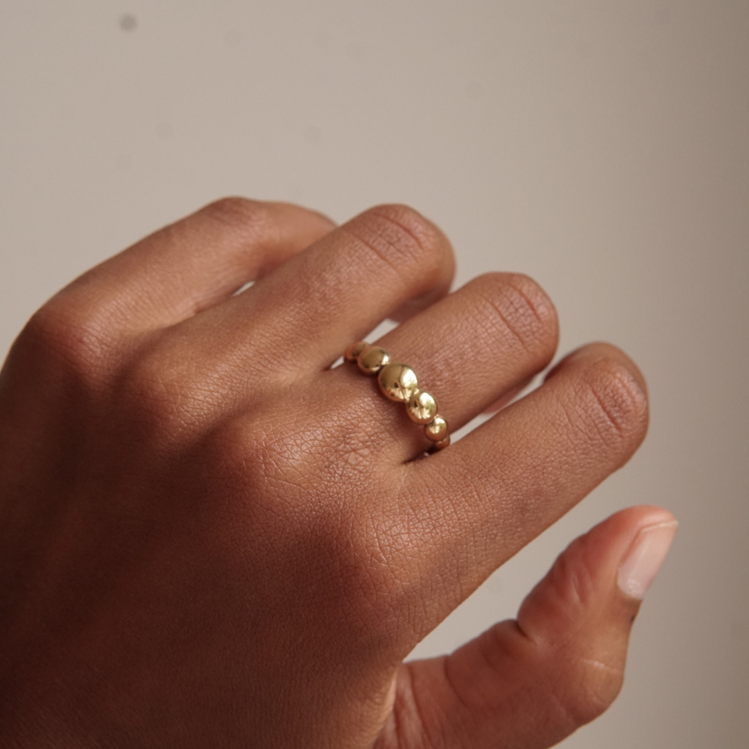 THE MILA RING - 18k gold plated