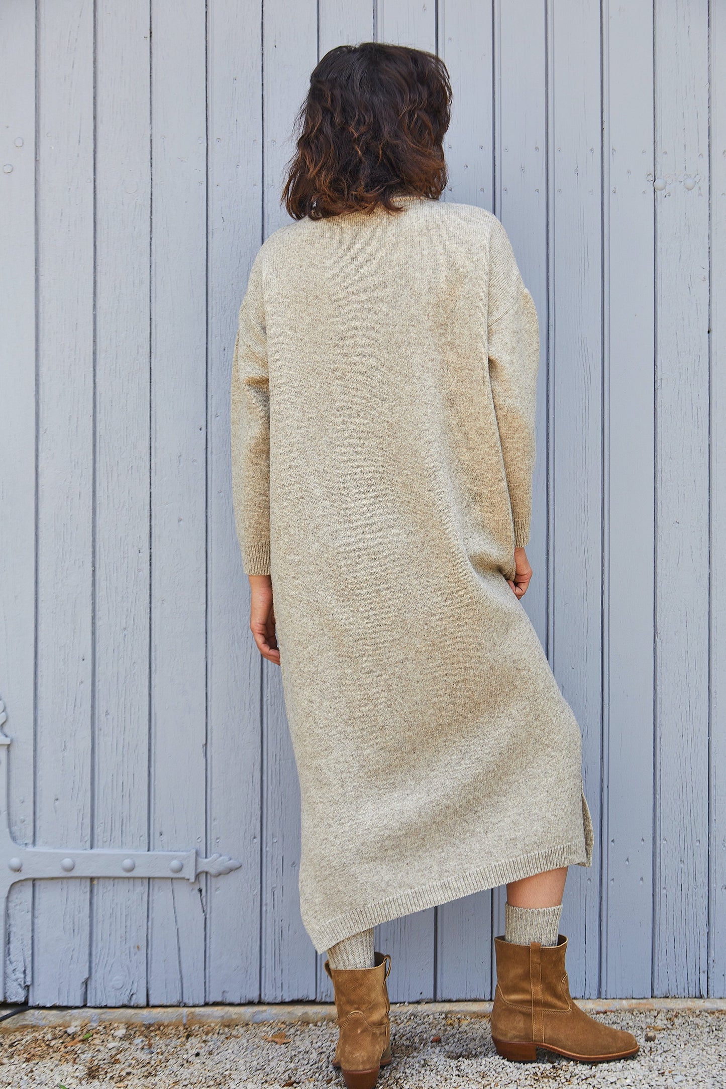 FREYA wool dress