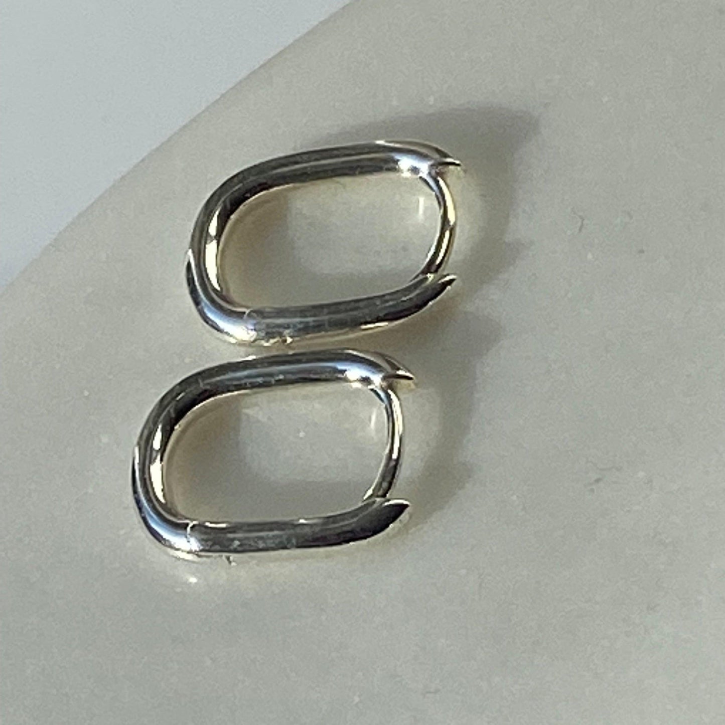 THE HARLEY HOOP SMALL - sterling silver