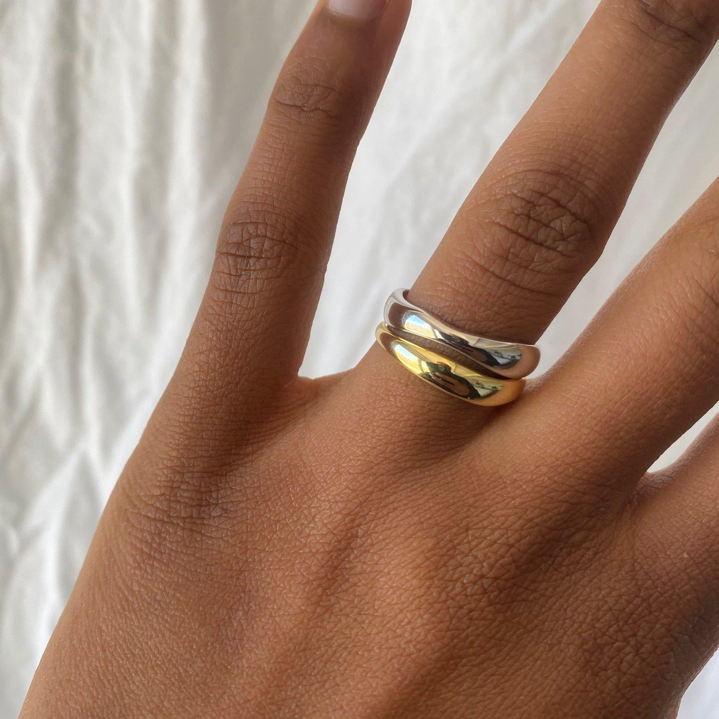 THE COCO RING - 18k gold plated