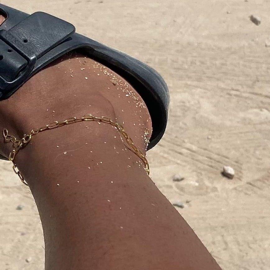 THE CHARLIE ANKLET - 18k gold plated
