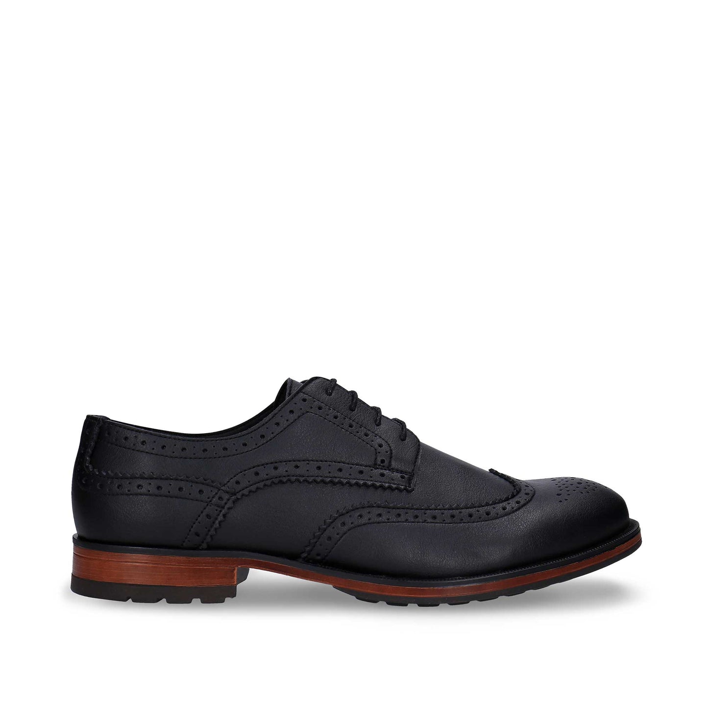 Siro Black dress shoes for men