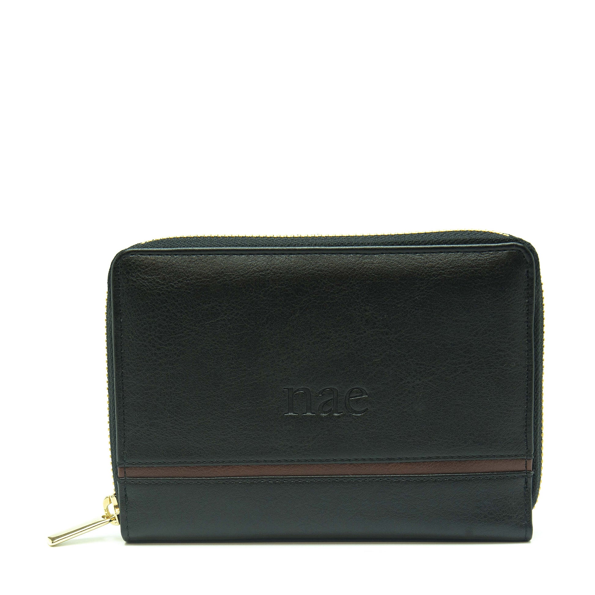 Eva - Black wallet with card slots